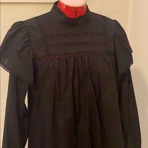 Vintage Style Victorian/Goth Mini Dress